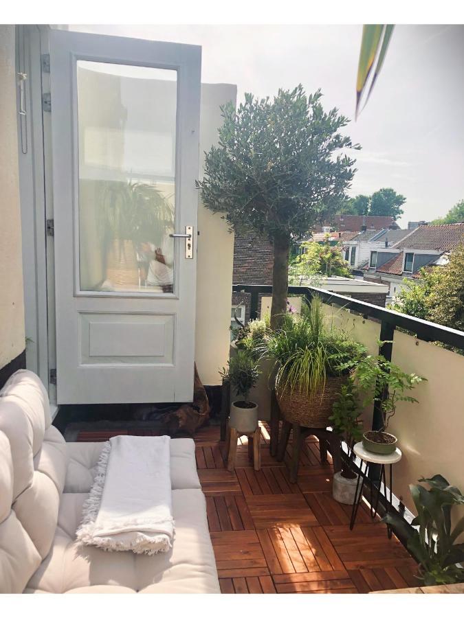 Lovely, 1898 Jugendstil Design Apartment, Old Haarlem City Centre, Fully Renovated With Parkview Near Amsterdam And Zandvoort, Bloemendaal Beach Luaran gambar