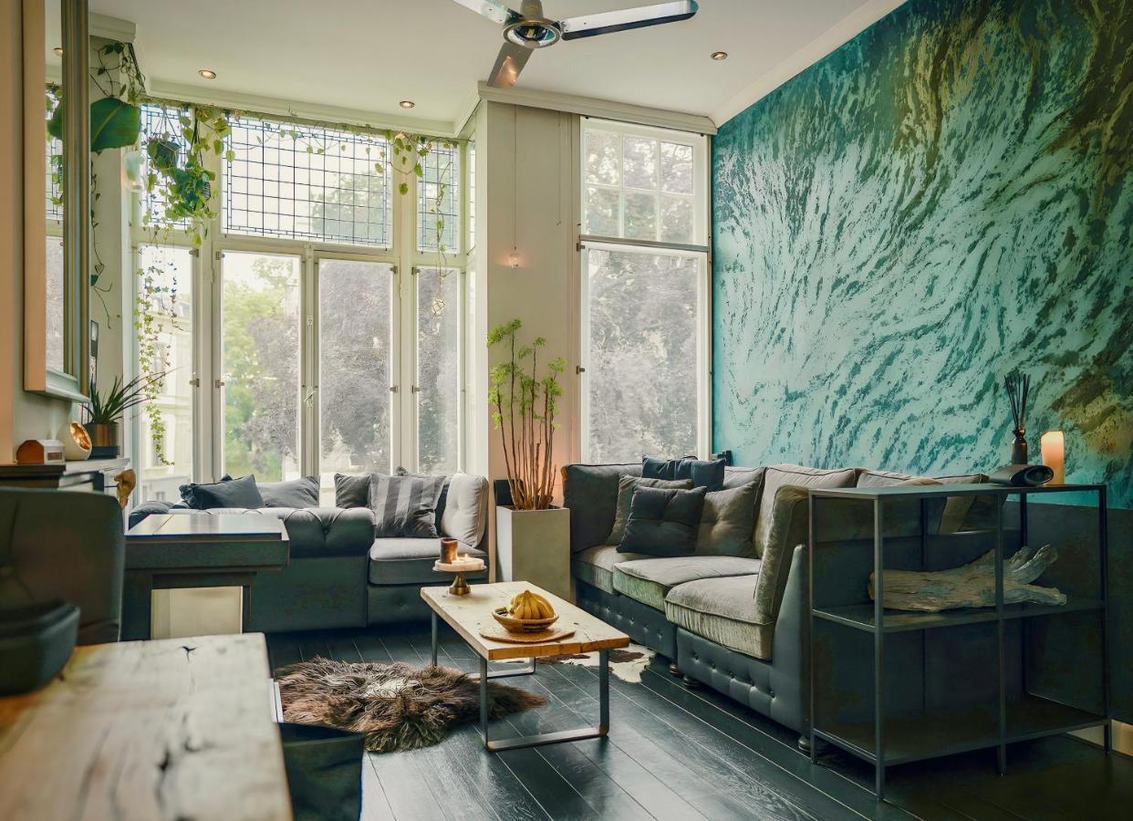Lovely, 1898 Jugendstil Design Apartment, Old Haarlem City Centre, Fully Renovated With Parkview Near Amsterdam And Zandvoort, Bloemendaal Beach Luaran gambar